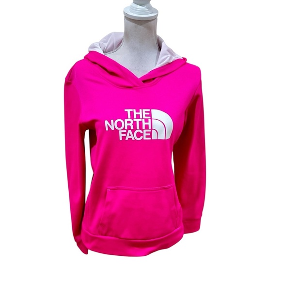 Nwot The North Face Fuchsia hot pink half dome Hoodie kangaroo pocket sz medium - Picture 1 of 9